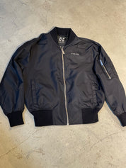 44LABELGROUP Schwarze Bomberjacke "Security"