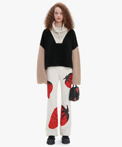 JW ANDERSON Verkürzter Stricktroyer im Colorblock