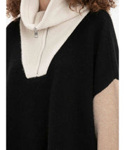 JW ANDERSON Verkürzter Stricktroyer im Colorblock