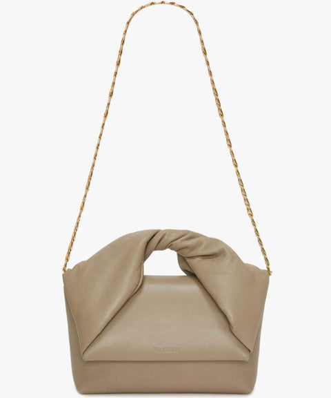JW ANDERSON Mittlere Twisterbag, taupe