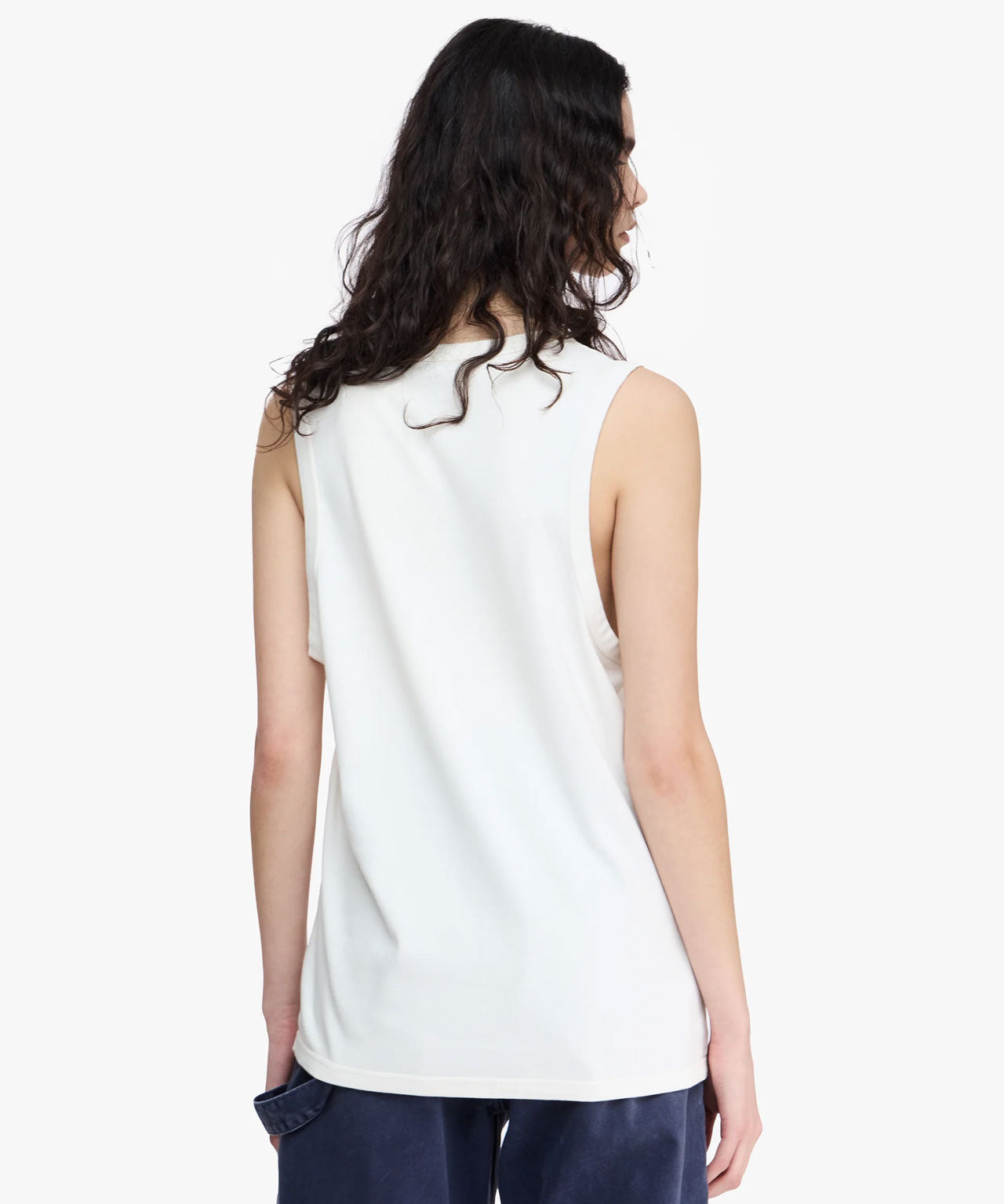 JW ANDERSON Cremeweißes Henley Top