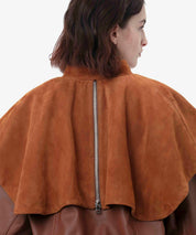 JW ANDERSON Cognacbraune Lederjacke