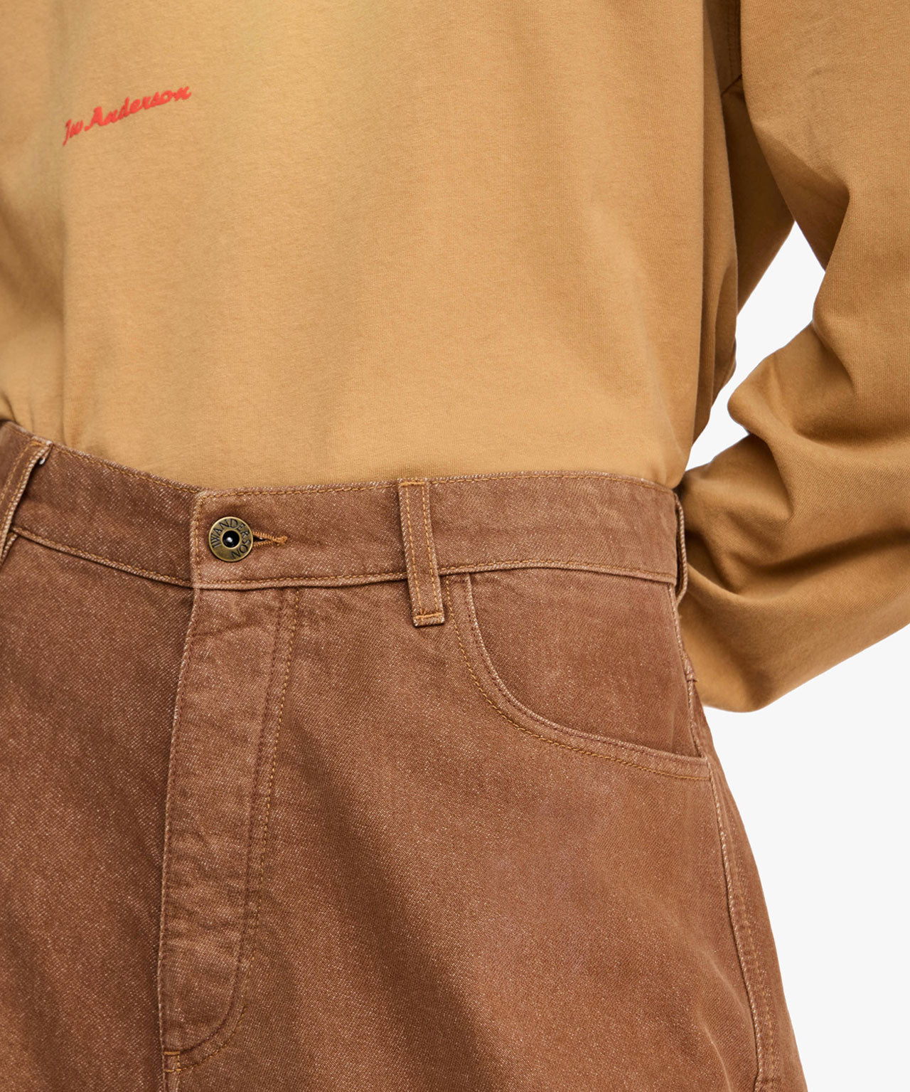 JW ANDERSON Braune Shorts