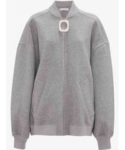 JW ANDERSON Graue, oversized Bomberjacke