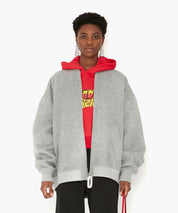 JW ANDERSON Graue, oversized Bomberjacke