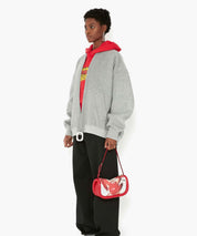 JW ANDERSON Graue, oversized Bomberjacke