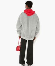 JW ANDERSON Graue, oversized Bomberjacke