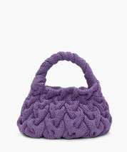 JW ANDERSON Stabile Stricktasche, lila