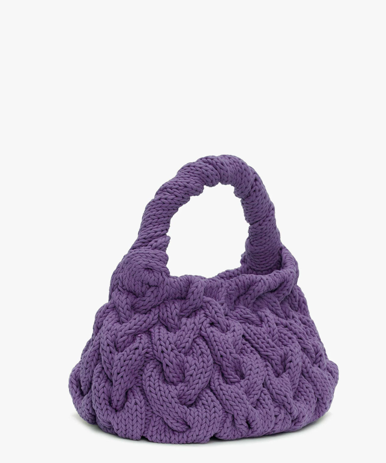 JW ANDERSON Stabile Stricktasche, lila