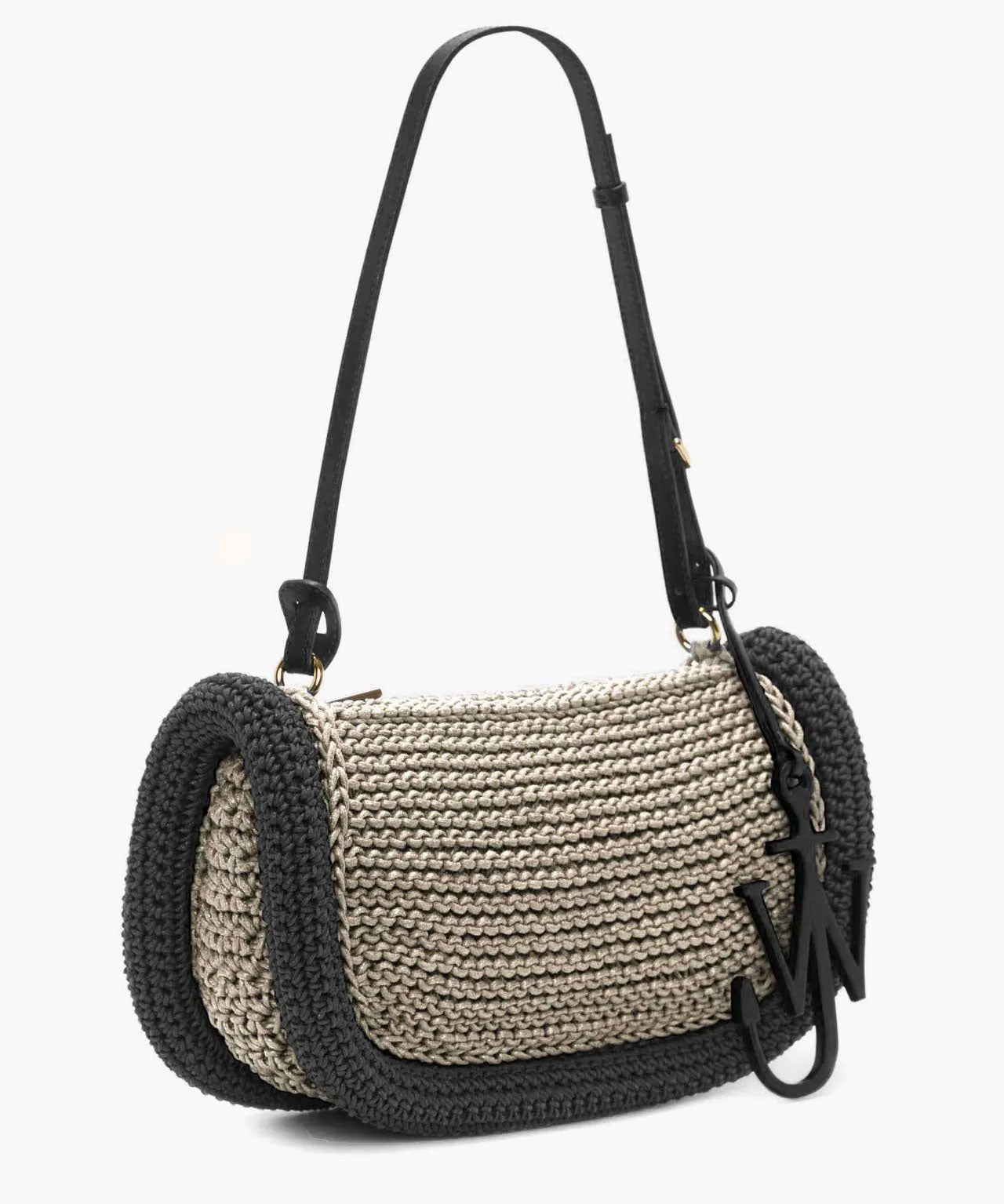 JW ANDERSON Zweifarbige Bumpertasche in Popcorn