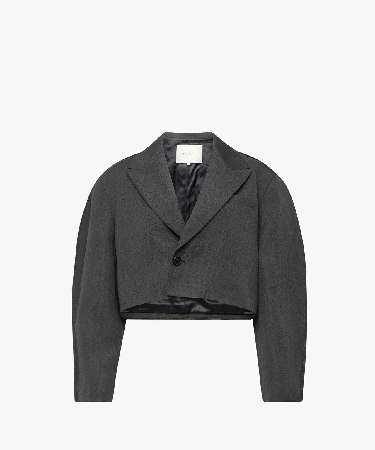JW ANDERSON Dunkelbrauner, cropped Blazer