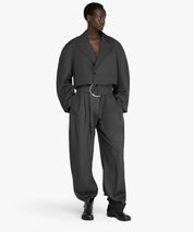 JW ANDERSON Dunkelbrauner, cropped Blazer