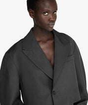 JW ANDERSON Dunkelbrauner, cropped Blazer