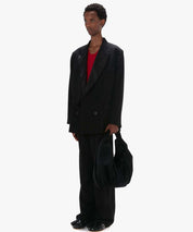 JW ANDERSON Schwarzer Ruffle Shopper