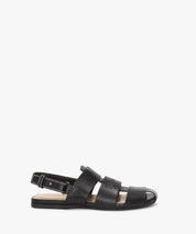 JW ANDERSON Schwarze Ledersandale