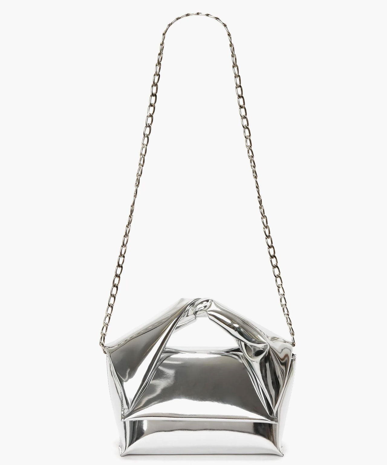 JW ANDERSON Silberne Midi Twisterbag 