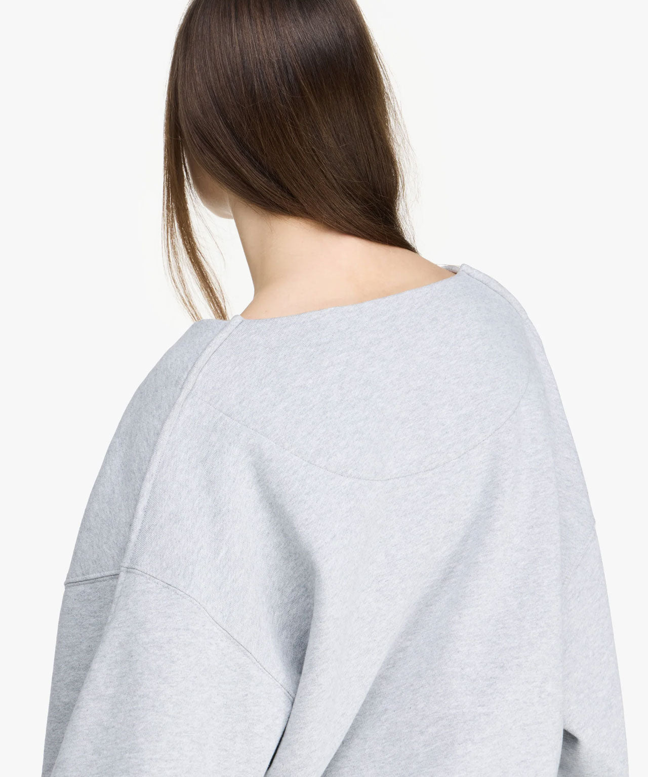 JW ANDERSON Graues, Wrap-Sweatshirt