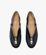 JW ANDERSON Schwarze Lederballerinas