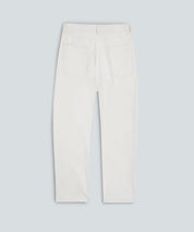 KASSL Editions Weiße, oil gecoatete Ballontrouser