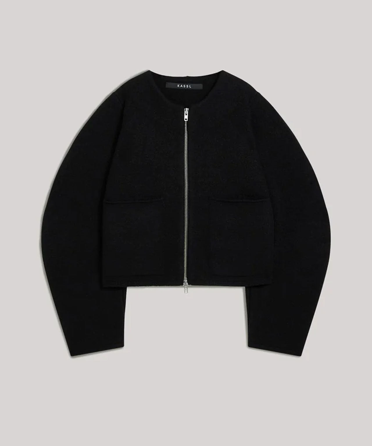 KASSL Editions Schwarze Wolljacke