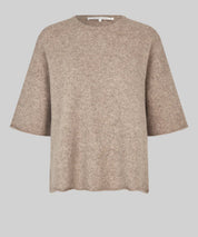 second-female-selena-o-knit-strick-shirt-beige-meliert-stylealbum
