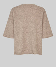second-female-selena-o-knit-strick-shirt-beige-meliert-stylealbum