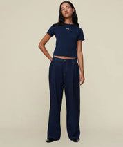 LOIS Jeans Raw Denim mit Bundfalten