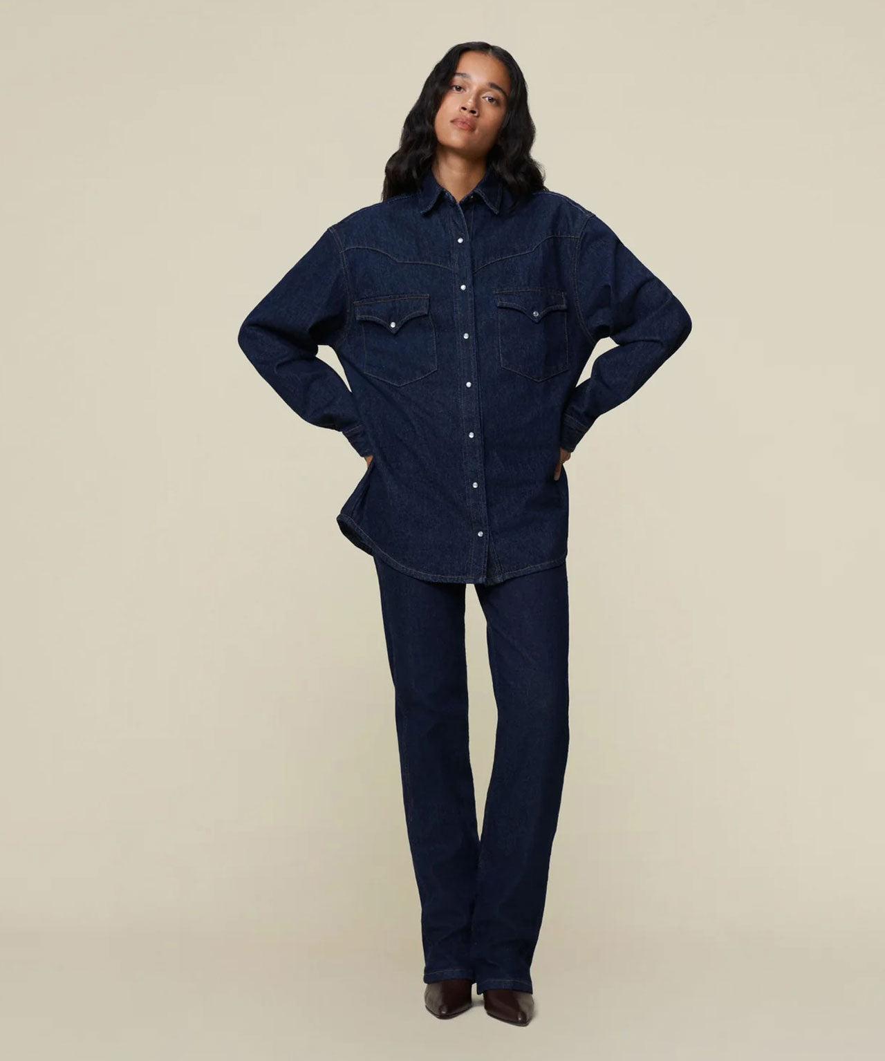 LOIS Jeans Raw Denim Jeanshemd