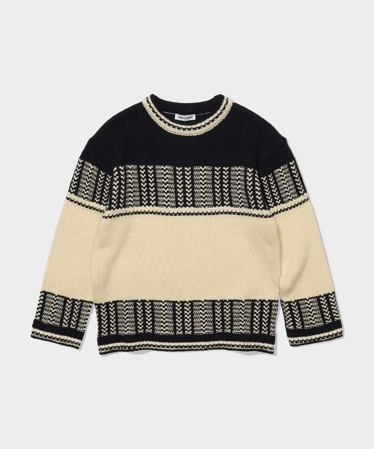 low-classic-jacquard-knitted-sweater-fw25-stylealbum
