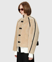 LOW CLASSIC Lammfelljacke zum Wenden