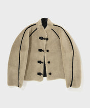 LOW CLASSIC Lammfelljacke zum Wenden