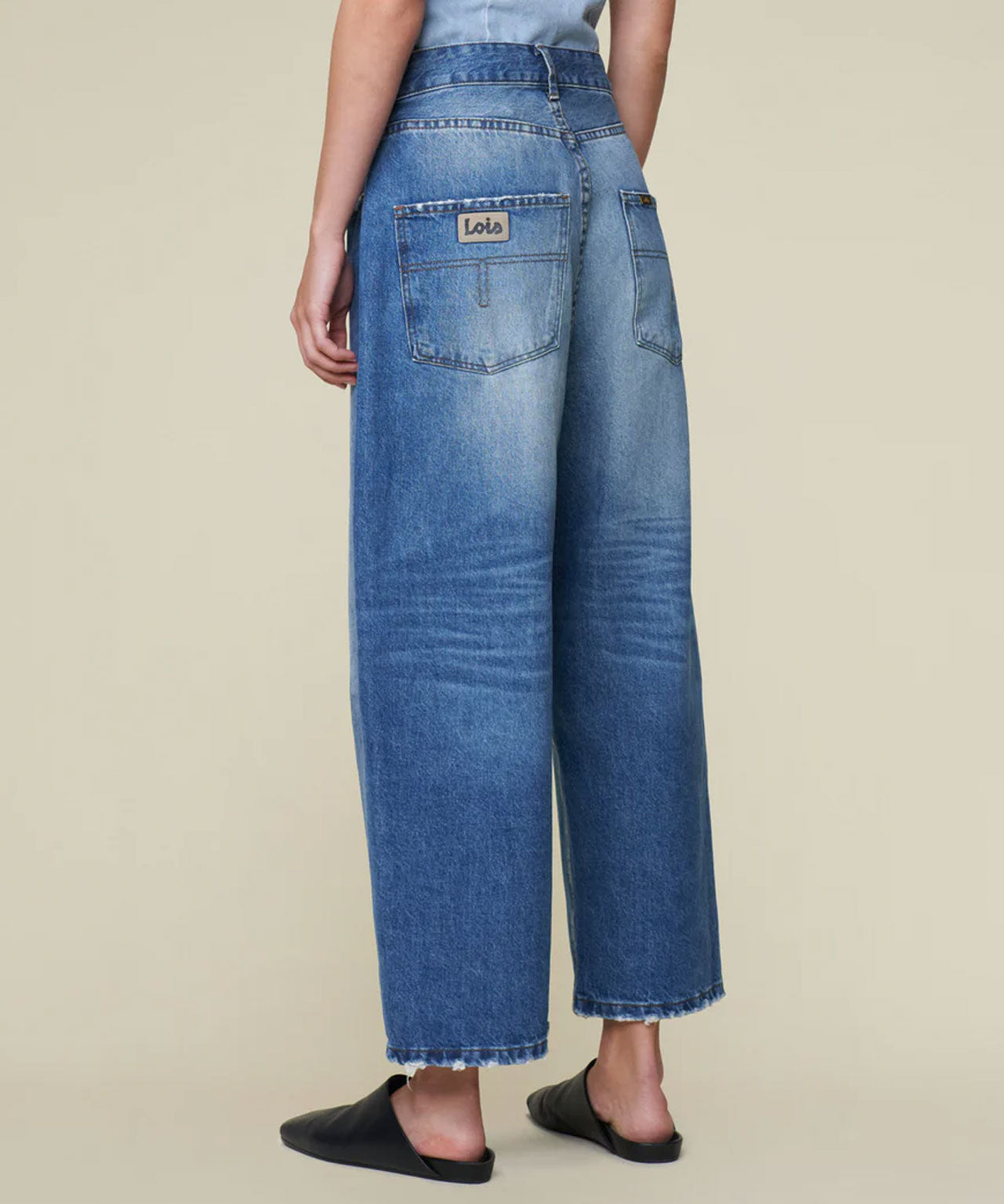 LOIS Highwaisted Jeans im Used-Look
