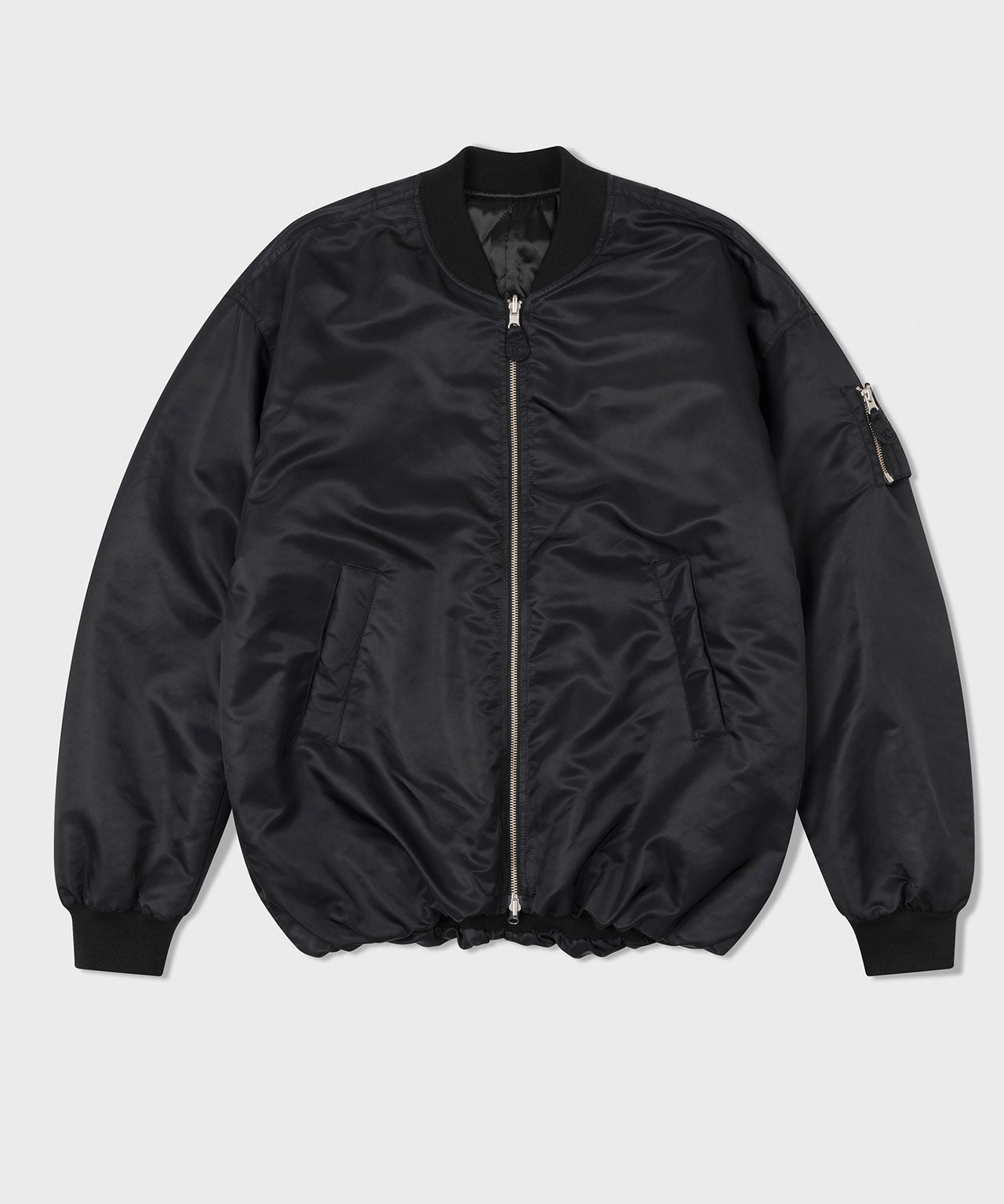 LOW CLASSIC Schwarze wendbare Blousonjacke