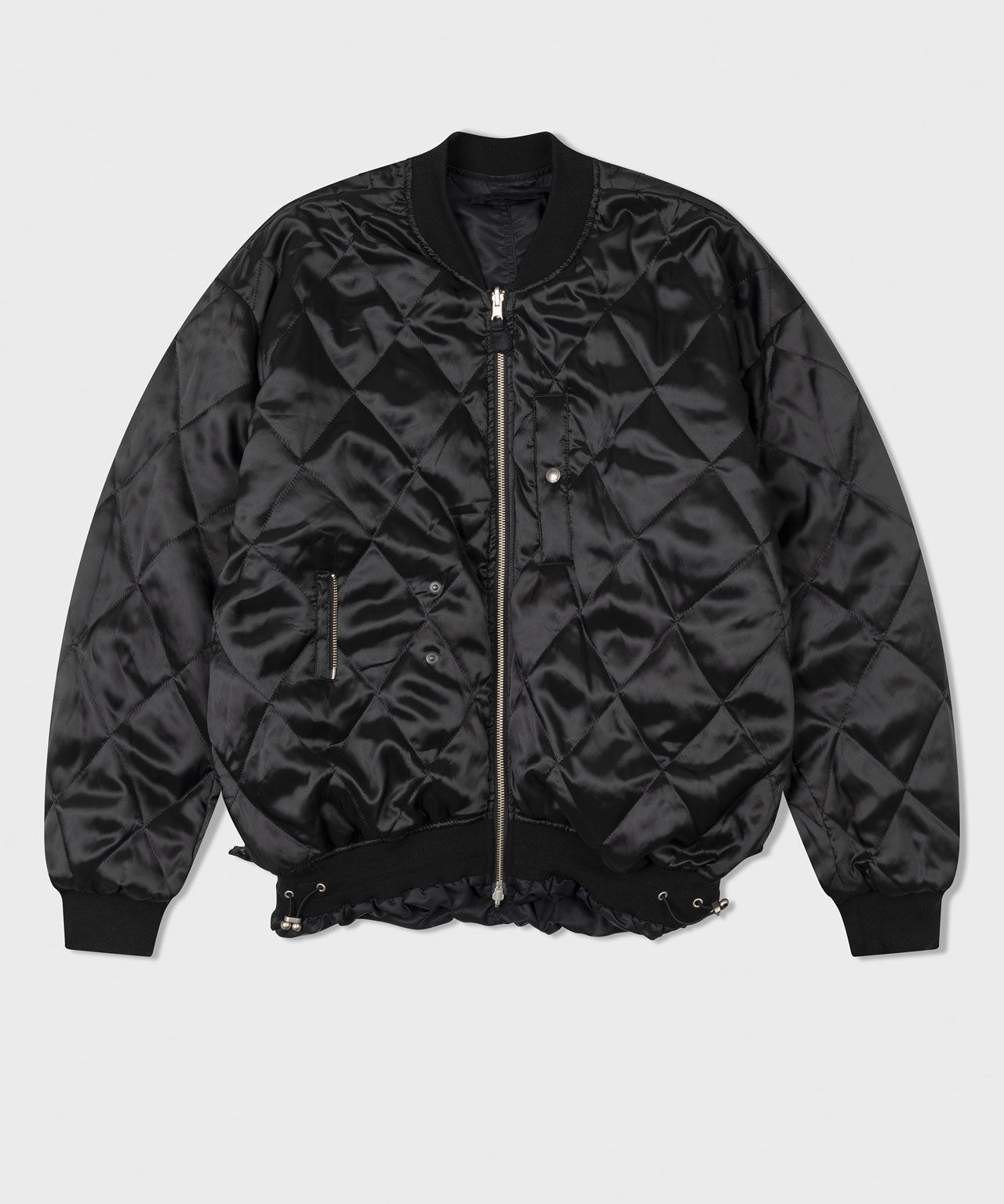 LOW CLASSIC Schwarze wendbare Blousonjacke