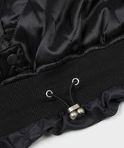 LOW CLASSIC Schwarze wendbare Blousonjacke