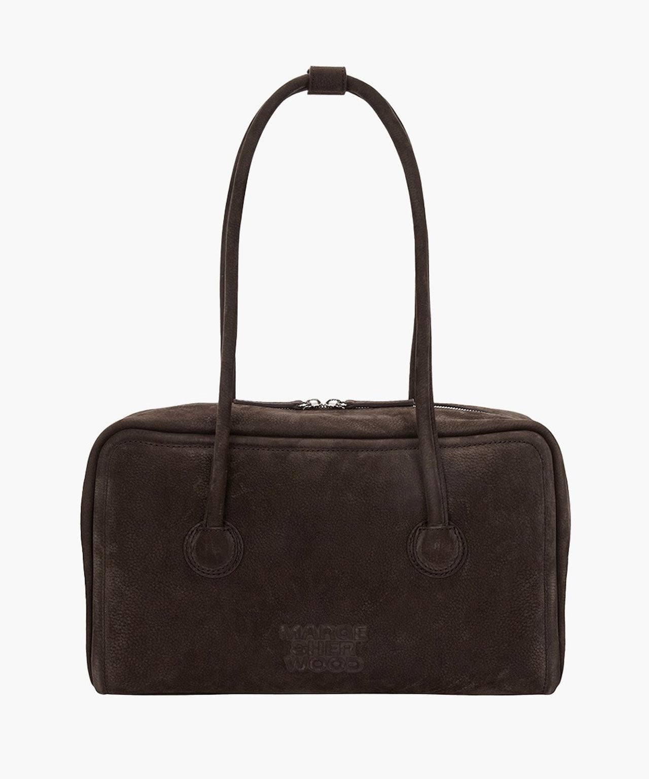 MARGESHERWOOD Soft Boston Henkeltasche, schokobraun