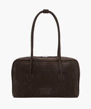 MARGESHERWOOD Soft Boston Henkeltasche, schokobraun