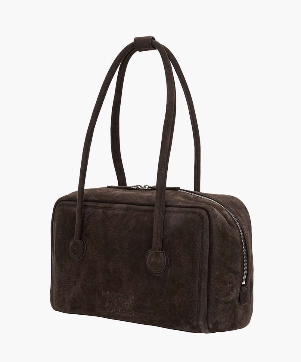 MARGESHERWOOD Soft Boston Henkeltasche, schokobraun