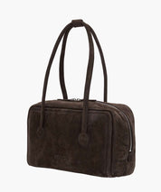 MARGESHERWOOD Soft Boston Henkeltasche, schokobraun