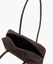 MARGESHERWOOD Soft Boston Henkeltasche, schokobraun