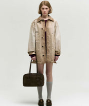 MARGESHERWOOD Soft Boston Henkeltasche, schokobraun