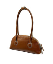 MARGESHERWOOD Besette Minischultertasche in Braun