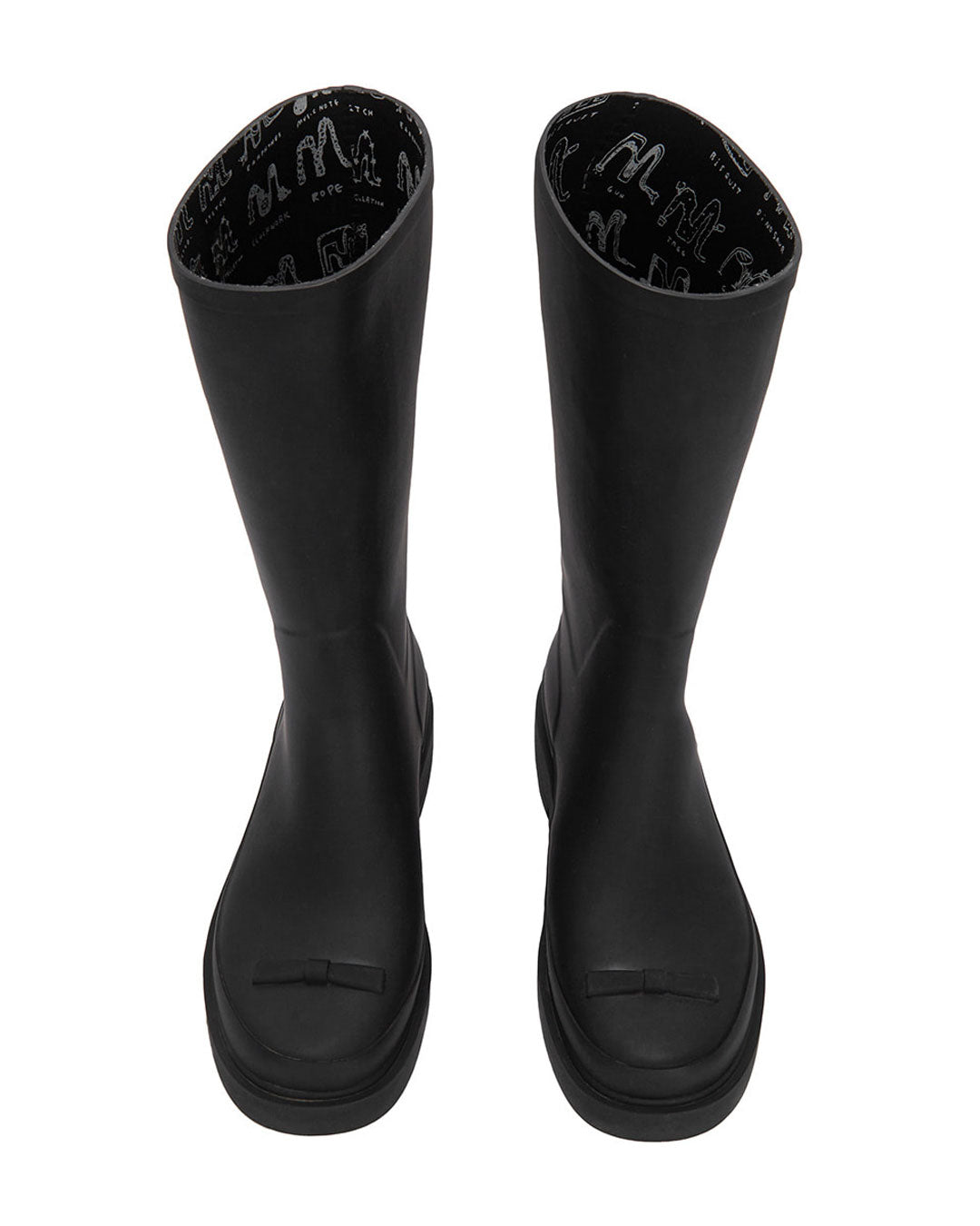 MARGESHERWOOD Schwarze Gummistiefel