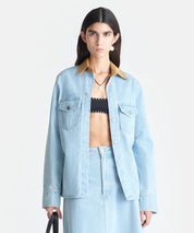 NANUSHKA Denimovershirt