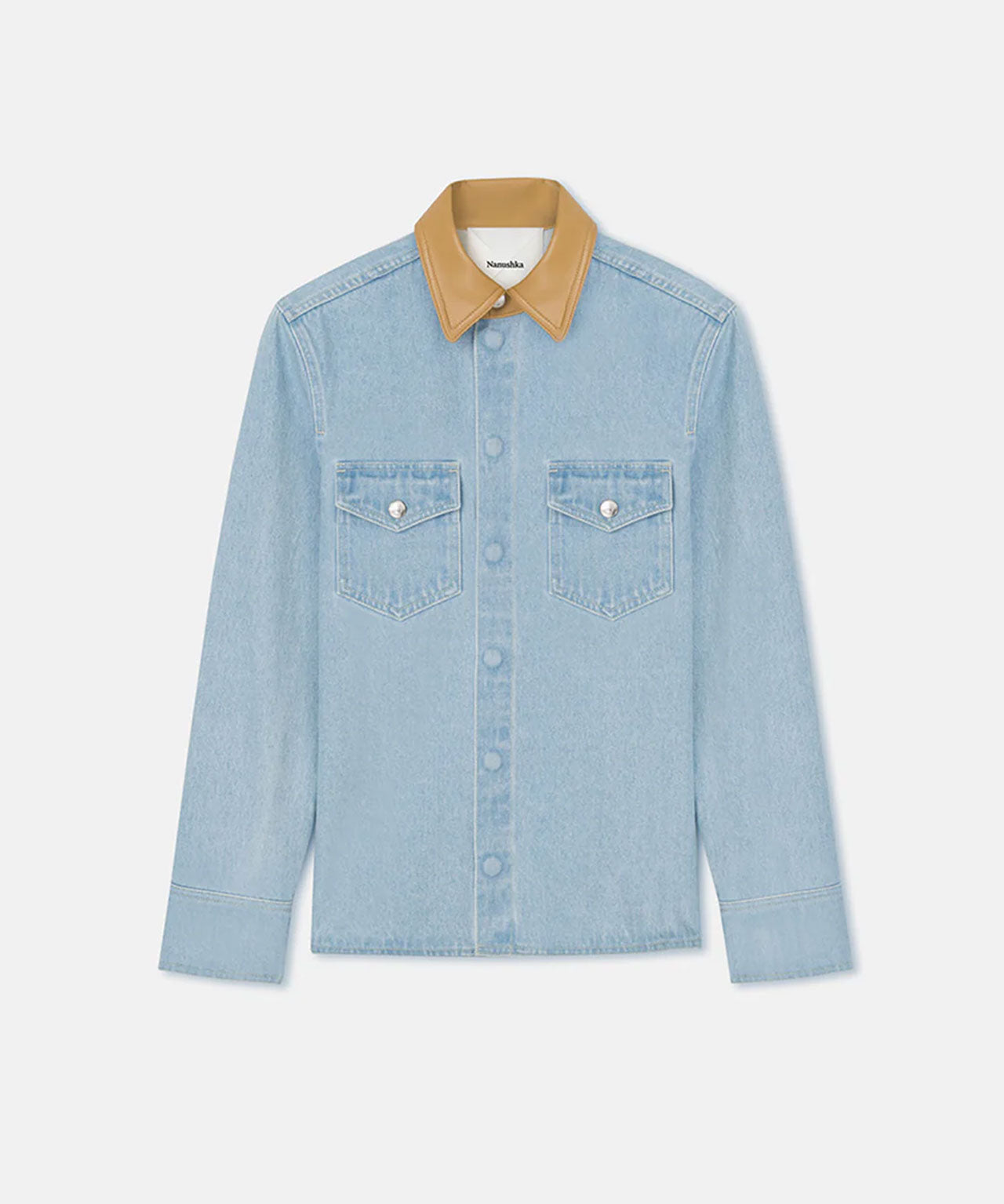 NANUSHKA Denimovershirt