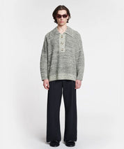 NANUSHKA Melierter, oversized Pullover im Cashmeremix