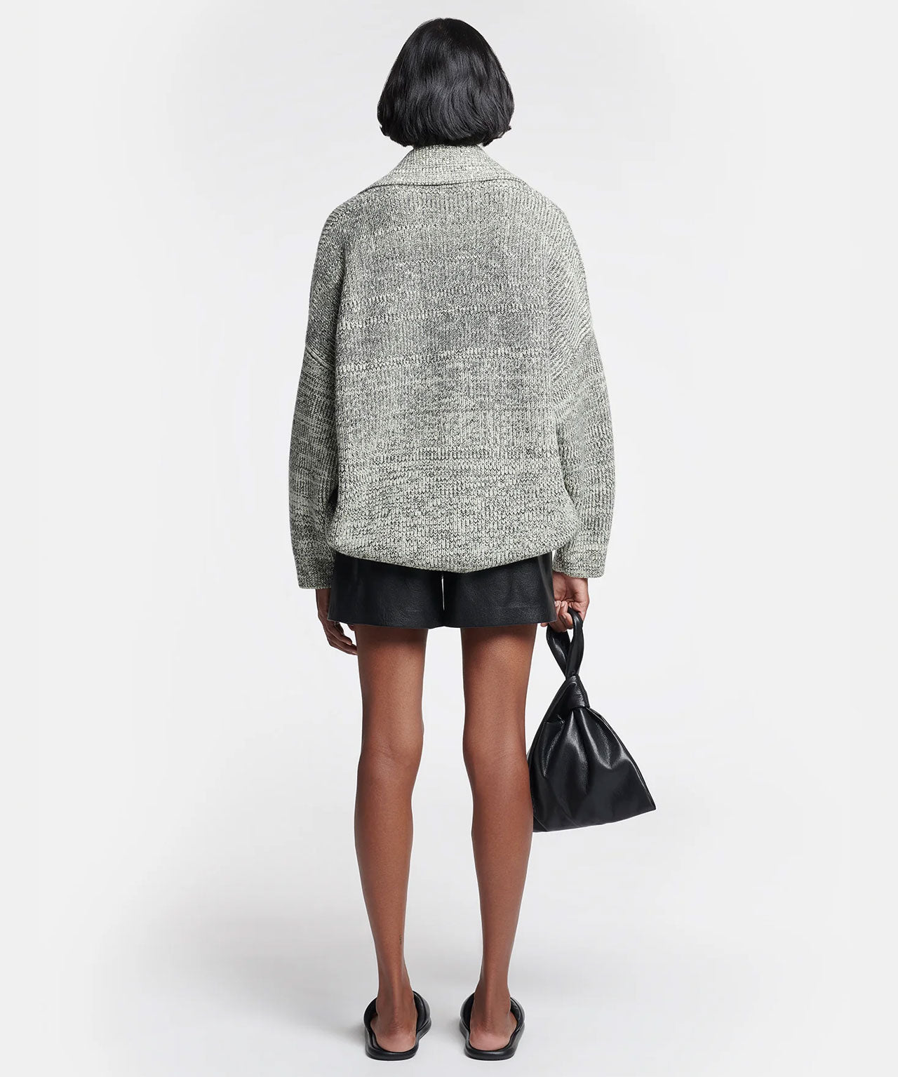 NANUSHKA Melierter, oversized Pullover im Cashmeremix