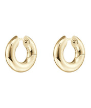 NUMBERING Goldfarbene Kreolen