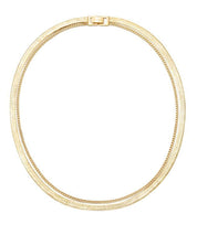 NUMBERING Layerkette mit 2 verschiedenen Gliederketten, Gold/Silber, small