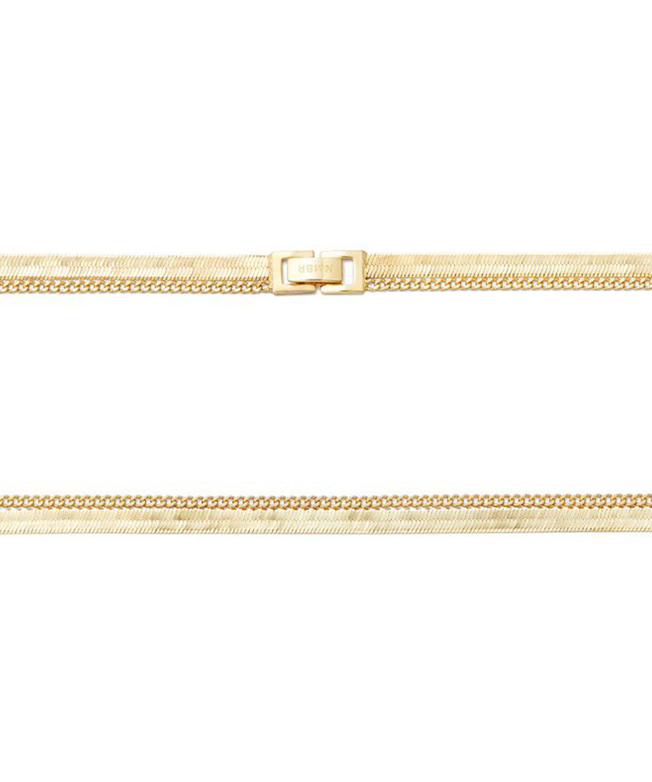 numbering-multi-layered-chain-necklace-silver-silber-gold-stacking-stylealbum